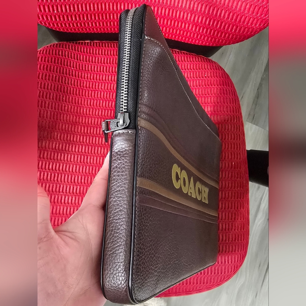 Coach 15 Laptop Case Mahogany Multi, CH068 - Picture 5 of 13